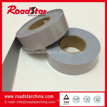 EN20471 silver stretchable reflective tape for safety